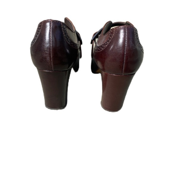 Enzo Angiolini Mary Jane Oxford Heel dress shoe 8N - Picture 5 of 11